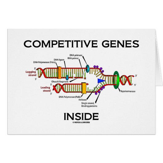 Competitive Genes Inside (DNA Replication) Cards (Front Horizontal)