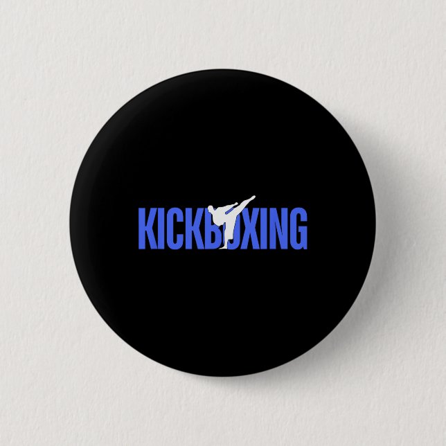 Competitive Kickboxing  Button (Front)