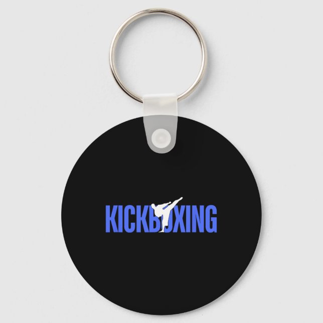 Competitive Kickboxing  Keychain (Front)
