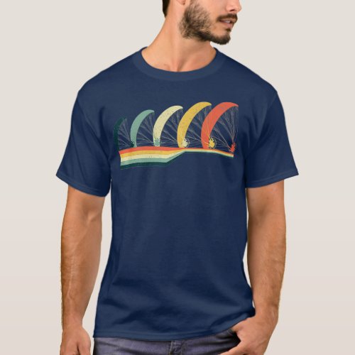 COMPETITIVE PARAGLIDING Funny Gift Vintage Retro T_Shirt