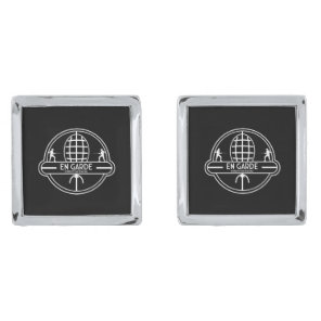 Competitive Sword Fencing Cufflinks