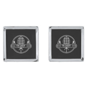 Competitive Sword Fencing Cufflinks