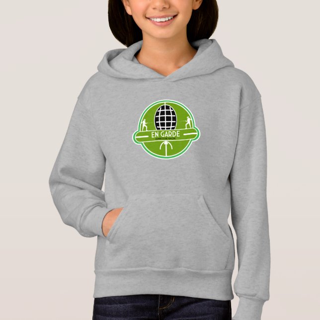 Competitive Sword Fencing Hoodie (Front)
