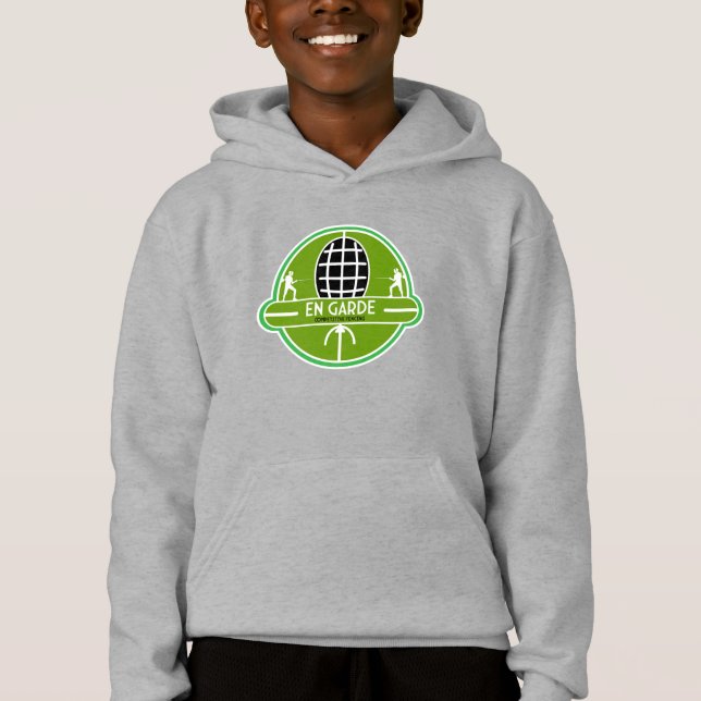 Competitive Sword Fencing Hoodie (Front)