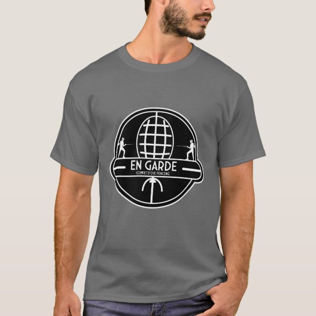 Competitive Sword Fencing T-Shirt (Front)