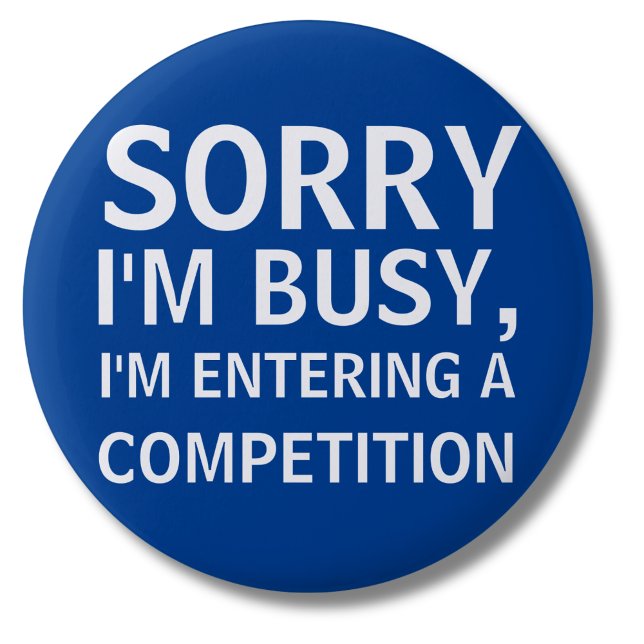 Comping enthusiast compers badge competition lover button (Creator Uploaded)
