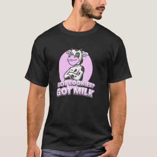 Complacent Cow Got Cookies T-Shirt