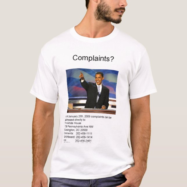 Complaints T-Shirt (Front)