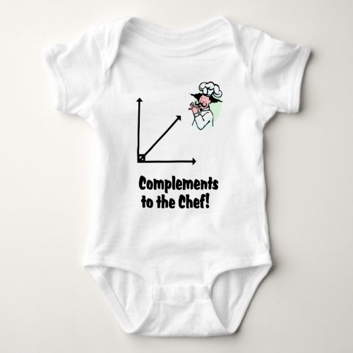 complements to chef baby bodysuit