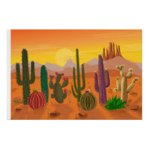 Complete cactus varieties, prickly plants