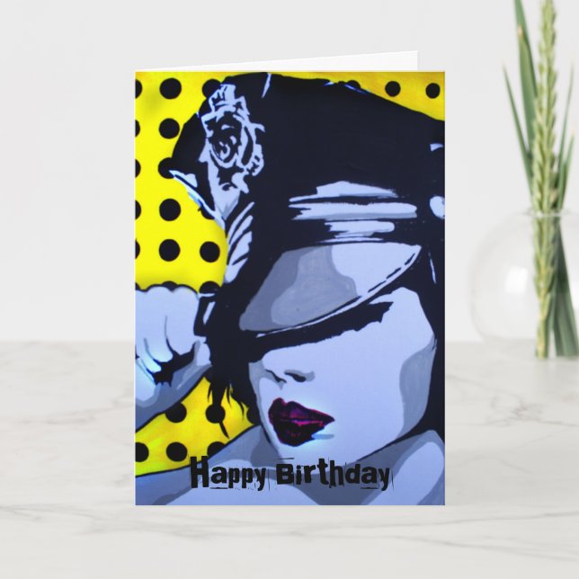 'Complete Control' Birthday Card (Front)