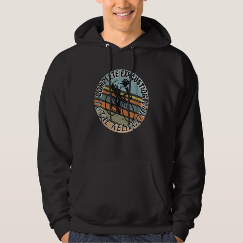 Complete Exhaustion Total Relaxation Bicycle Hoodie