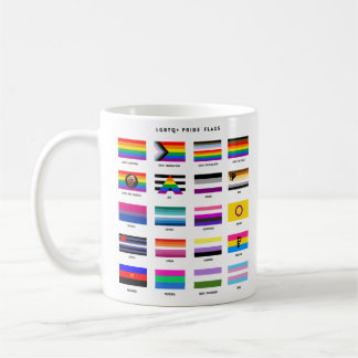 Complete LGBTQ+ Pride Flag Guide Coffee Mug