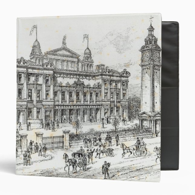 Completed buildings of the People's Palace Binder (Front/Inside)