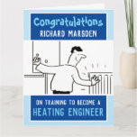 Completed Plumber &amp; Heating Engineer Training Card