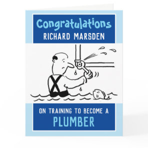 Completed Plumber & Plumbing Training Card