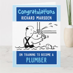 Completed Plumber & Plumbing Training Card