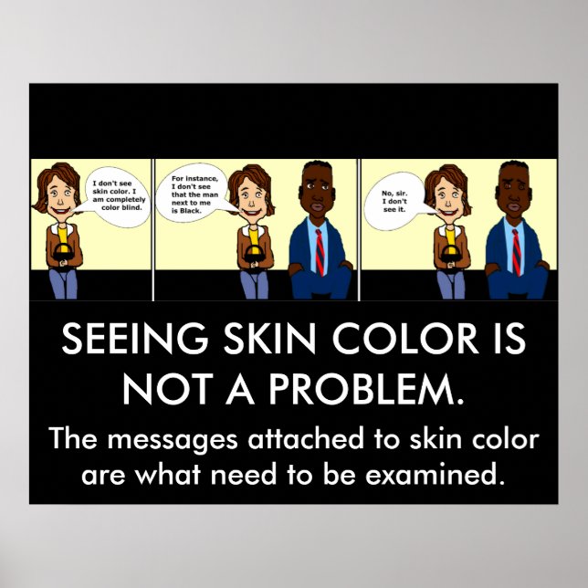 Completely Color Blind Poster (Front)