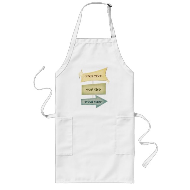 Completely Custom / Personalized  Apron (Front)
