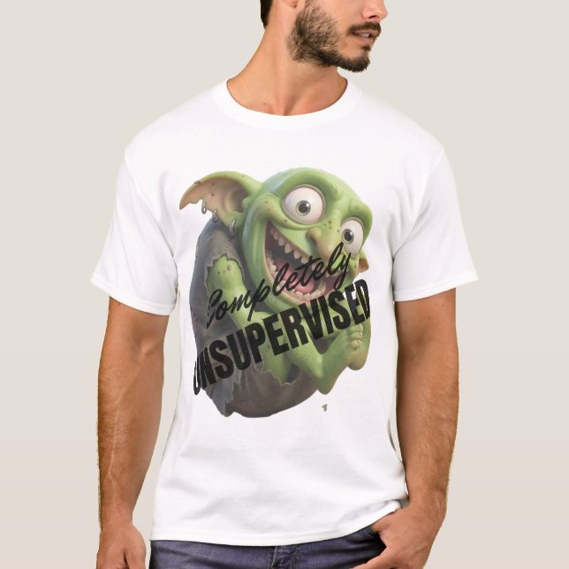Completely Unsupervised T-Shirt (Front)