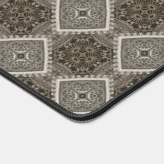 Complex carved decor desk mat