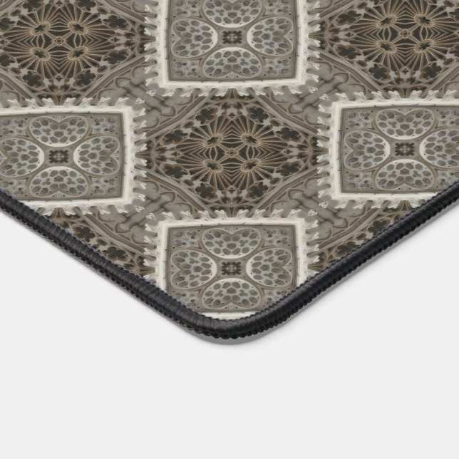 Complex carved decor desk mat (Corner)
