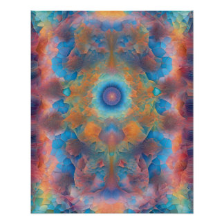 Complex Checkering Poster