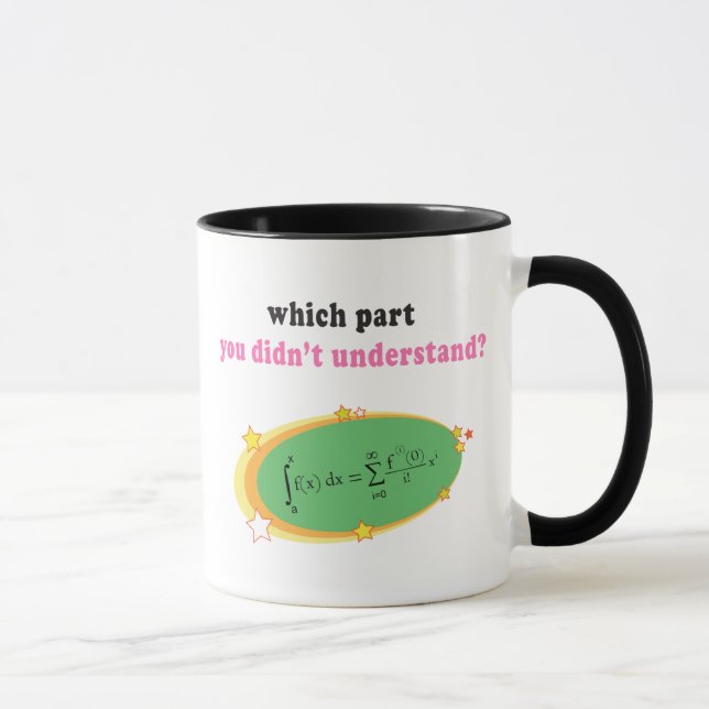 Complex Math Equation Mug (Right)