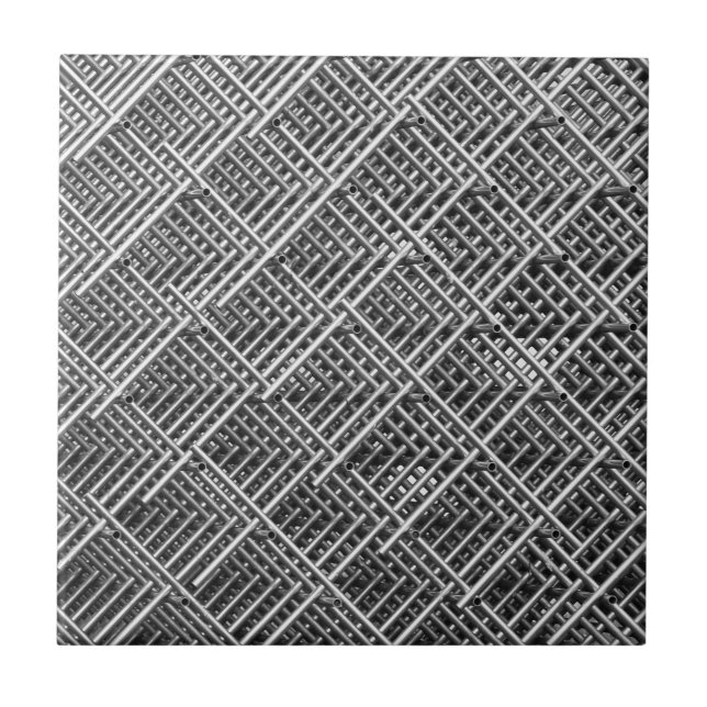Complex Metal Structure Ceramic Tile (Front)