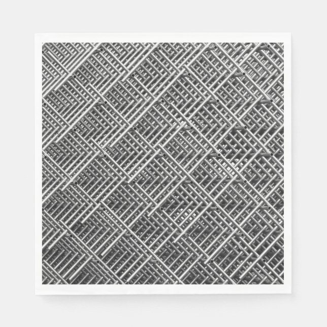 Complex Metal Structure Napkins (Front)