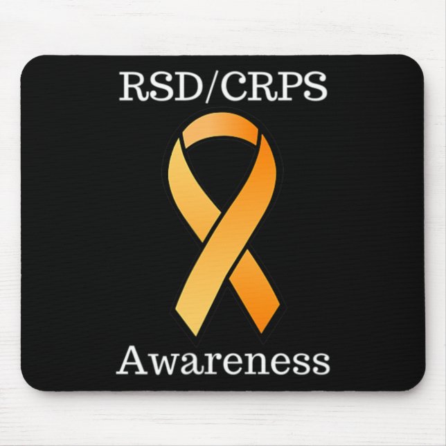Complex Regional Pain Syndrome CRPS Awareness 2 Si Mouse Pad (Front)