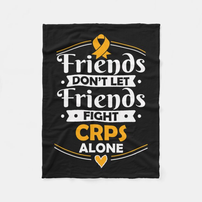 Complex Regional Pain Syndrome Gift - Algodystroph Fleece Blanket (Front)