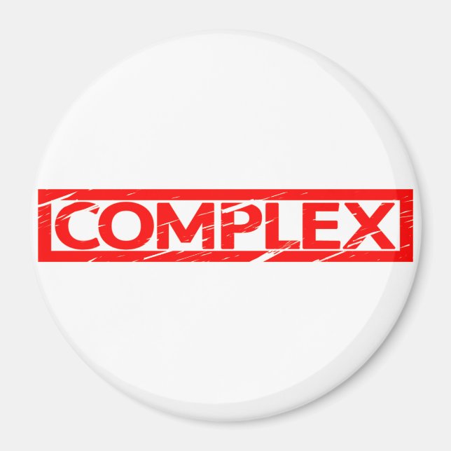 Complex Stamp Magnet (Front)
