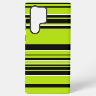 Complex Stripes - Lime Green Samsung Galaxy S22 Ultra Case