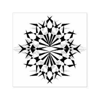 complex structure Custom 1.5" x 1.5" Stamp