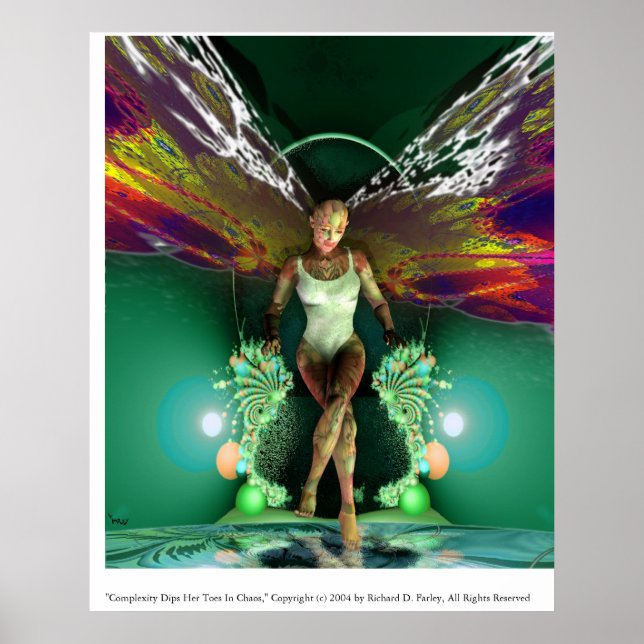 Complexity Dips Her Toes In Chaos Poster (Front)