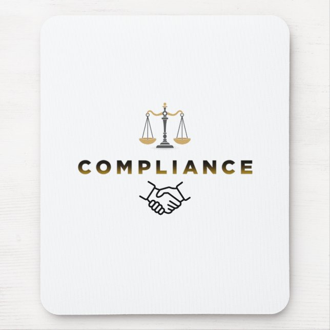 Compliance Desk Mouse Pad (Front)
