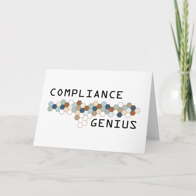 Compliance Genius Card (Front)