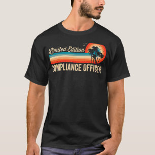 Compliance Officer Birthday Retro Vintage Men Dad T-Shirt