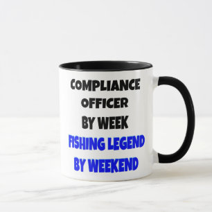 Compliance Officer Fishing Legend Mug