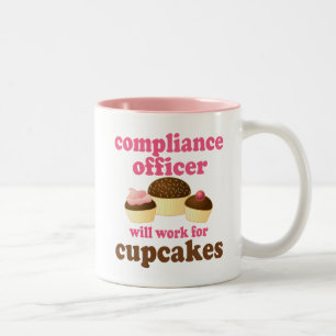 Compliance Officer (Funny) Gift Two-Tone Coffee Mug