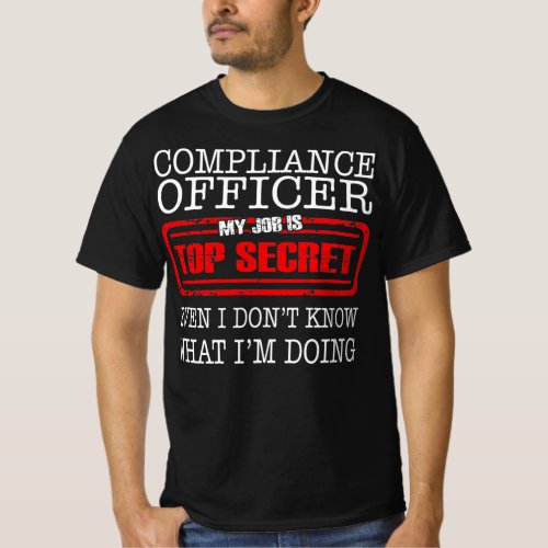 Compliance Officer My Job Is Top Secret