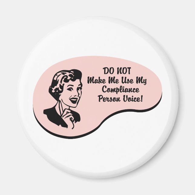 Compliance Person Voice Magnet (Front)