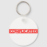 Complicated Stamp Keychain