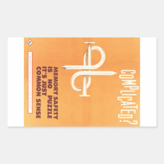 Complicated? sticker