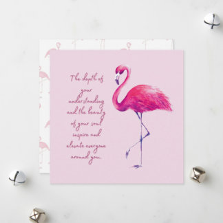 Compliment card for wise and elegant woman