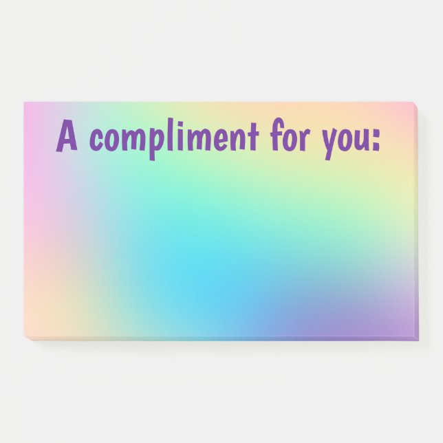 Compliment Notes (Front)