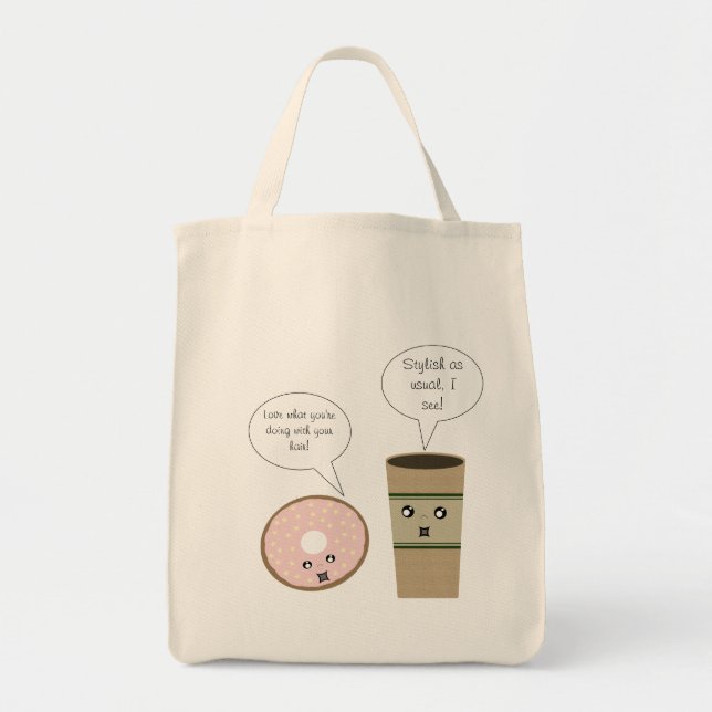 Complimentary Coffee and Donut Bag (Front)