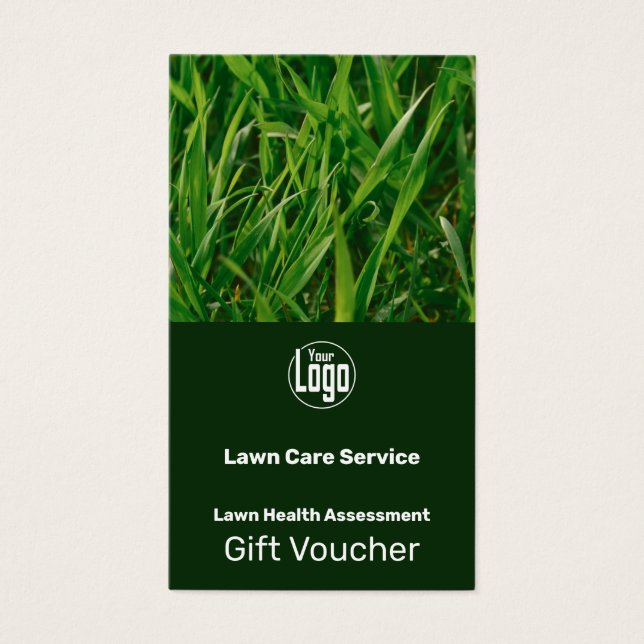 Complimentary Garden Service Gift Voucher Card (Front)
