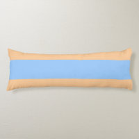Complimentary Periwinkle and Orange Stripes